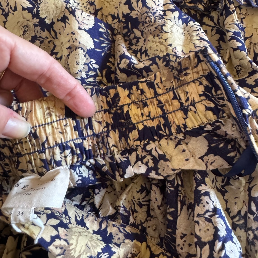 Sezane Sakura Skirt Country Flowers - Size 34 - Picture 8 of 8